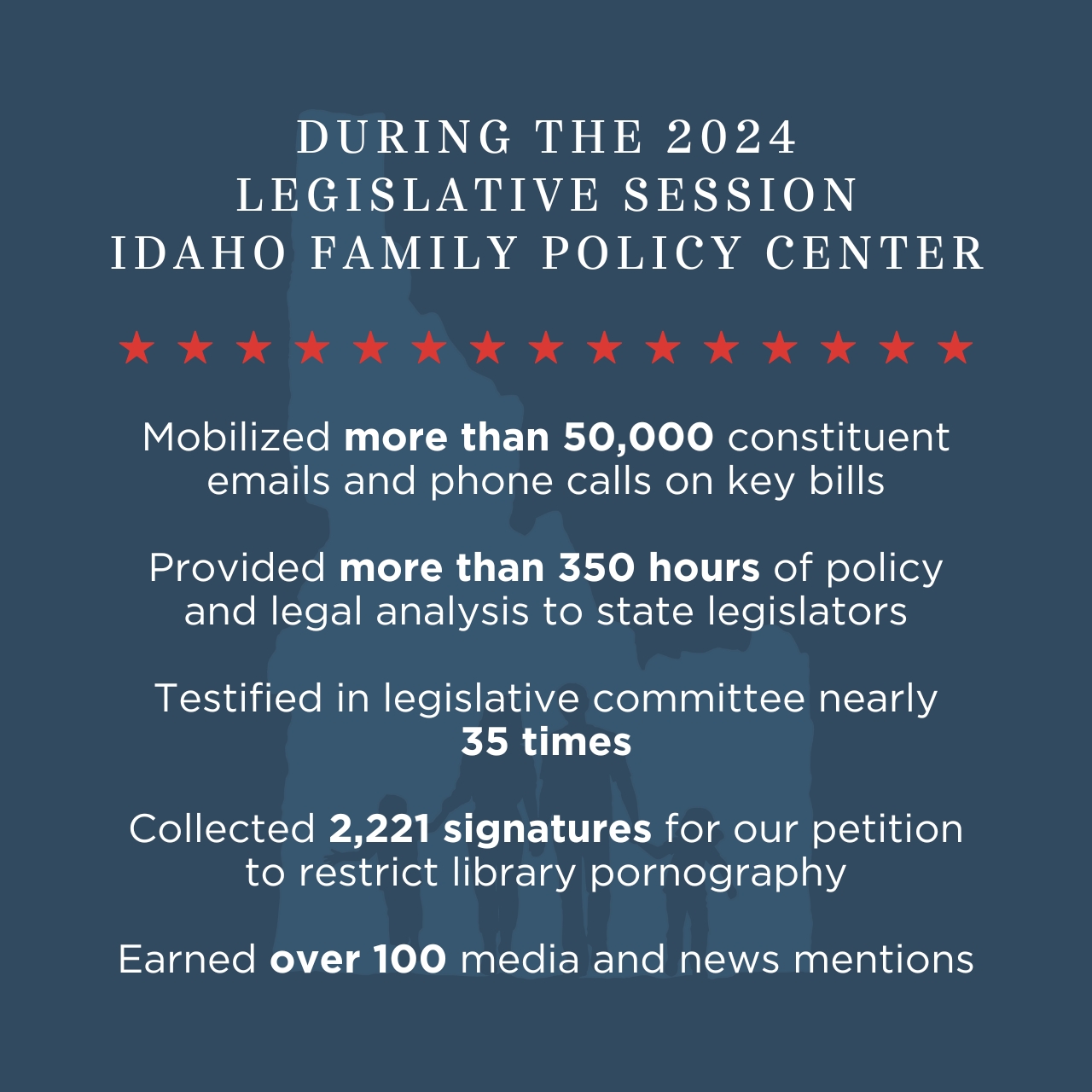 Idaho Legislature Adjourns | Major Pro-Family Victories - Idaho Family ...